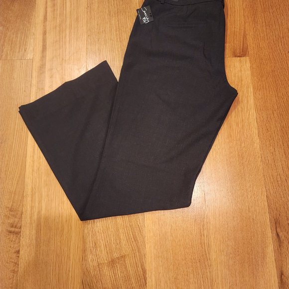 The Limited Cassidy Fit Charcoal Slacks NWT - Sz 10 - Picture 3 of 4